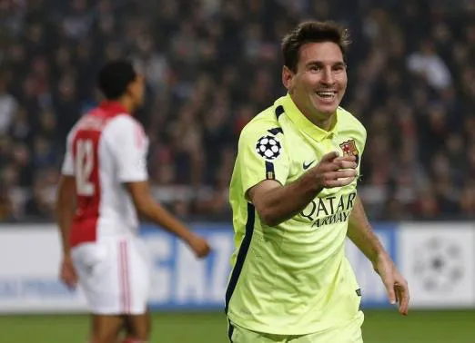 Ghi 2 bàn vào lưới Ajax, Messi sánh ngang kỷ lục của Raul