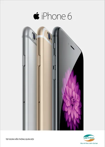 Viettel công bố giá Iphone 6, Iphone 6 Plus chính hãng giá từ 16,5 triệu đồng