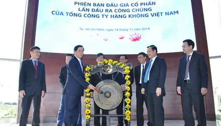 IPO Vietnam Airlines thu về 1.093 tỷ đồng
