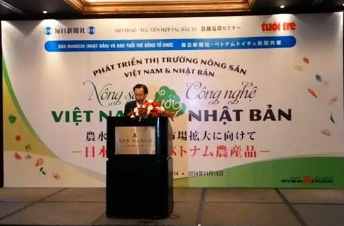 Nông sản Việt Nam với công nghệ Nhật Bản