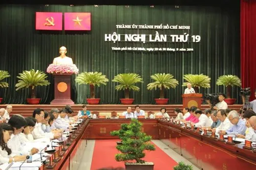 Sáng nay (22/11) khai mạc Hội nghị Thành ủy TPHCM lần thứ 20