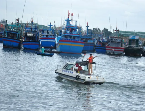 Thường xuyên thông báo vị trí và diễn biến bão Hagupit đến ngư dân