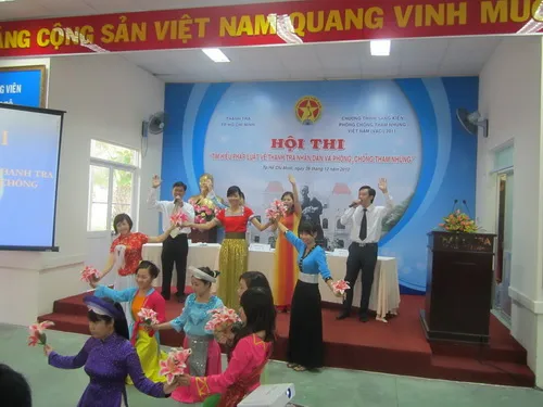 Chung kết hội thi tìm hiểu pháp luật về phòng, chống tham nhũng 