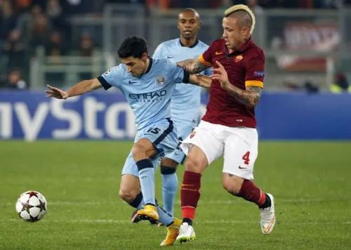 Manchester City hạ Roma, thoát bị loại