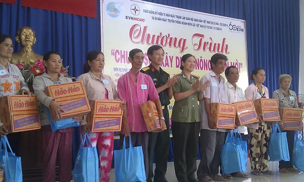 Ngành điện chung sức xây dựng nông thôn mới
