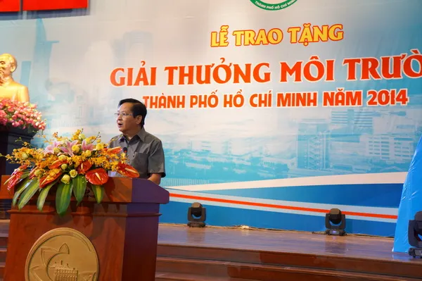 Trao Giải thưởng môi trường thành phố năm 2014
