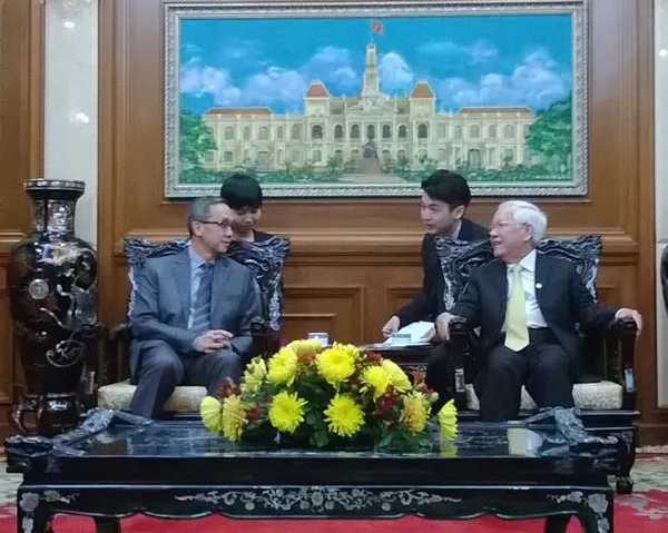 Chủ tịch UBND TPHCM Lê Hoàng Quân tiếp Đại sứ Brunei
