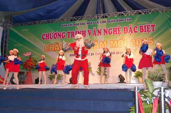 Bình Tân: nhiều hoạt động chào đón năm mới 2015