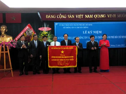 Sở Thông tin – Truyền thông TPHCM kỷ niệm 10 năm thành lập  