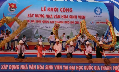 Khởi công xây dựng Nhà văn hóa Sinh viên Thành phố 