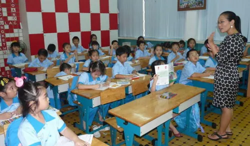 Các trường tiểu học chuyển mình theo đổi mới