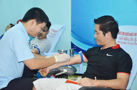 Ngày hội hiến máu tình nguyện lần 1 năm 2015