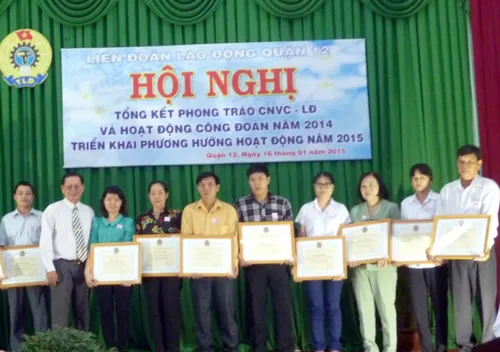 Quận 12: Hơn 6,5 tỷ đồng chăm lo Tết cho công nhân và người lao động khó khăn