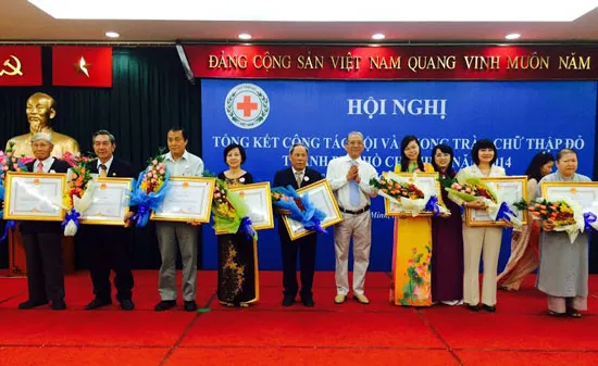 Năm 2014: Hội Chữ thập đỏ TP chi hơn 324 tỷ đồng chăm lo cho người nghèo