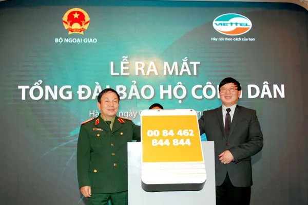 Ra mắt tổng đài hỗ trợ công dân VN ở nước ngoài khi gặp sự cố