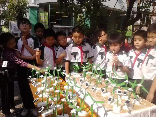 Ra mắt mô hình trường học xanh