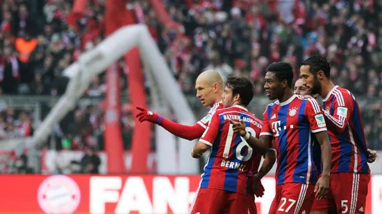 Kết quả bóng đá châu Âu đêm 14 rạng sáng 15/2: Bayern dội bom vào lưới Hamburg