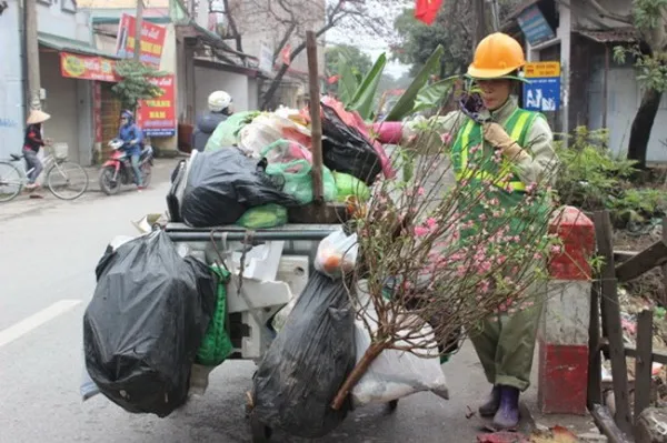 Đảm bảo vệ sinh môi trường trong những ngày cao điểm Tết