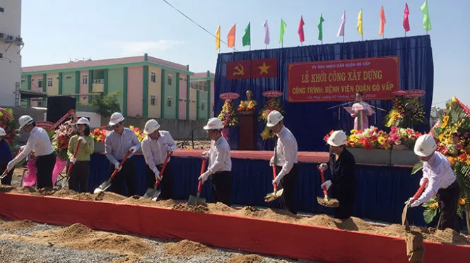 Khởi công xây dựng mới bệnh viện Gò Vấp