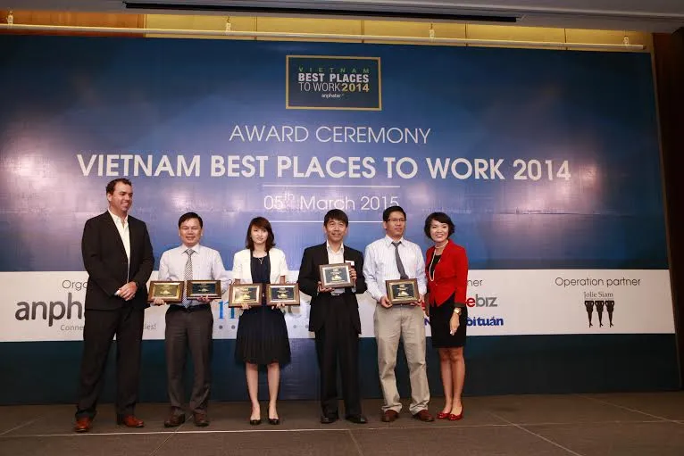 Công bố 100 nơi làm việc tốt nhất Việt Nam