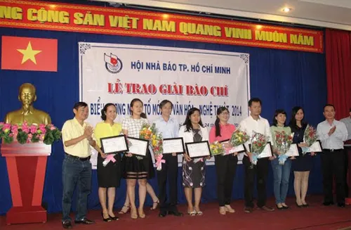 VOH đoạt giải báo chí viết về nhân tố mới và văn hóa nghệ thuật