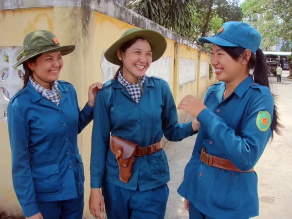 Tự hào nữ dân quân thành phố Bác Hồ 