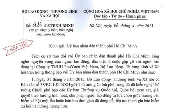 Kiến nghị linh hoạt trong hưởng bảo hiểm xã hội