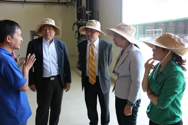 Công ty Nhật Bản tham quan, tìm hiểu về xử lý rác của VWS