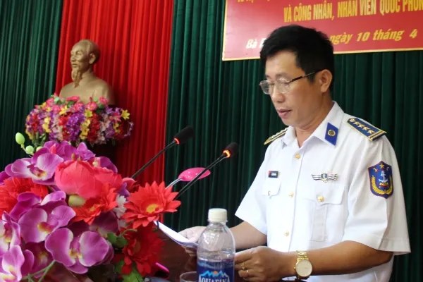 Ủy ban Quốc phòng An ninh của Quốc hội khảo sát tại BTL Vùng CSB 3