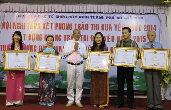 Liên hiệp các tổ chức hữu nghị TPHCM tổng kết phong trào thi đua yêu nước