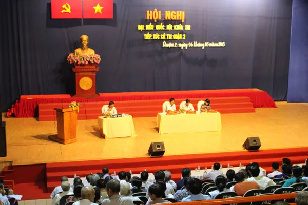 Đại biểu Quốc hội TPHCM tiếp xúc cử tri quận 2
