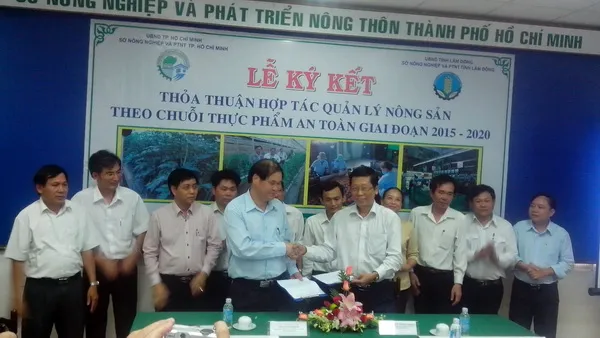 TPHCM và Lâm Đồng hợp tác quản lý nông sản thực phẩm theo chuỗi thực phẩm an toàn giai đoạn 2015 -2020