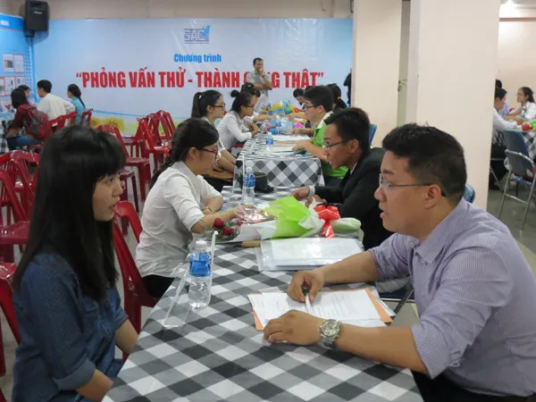 Chương trình phỏng vấn thử - thành công thật: Gần 3.000 sinh viên tham gia