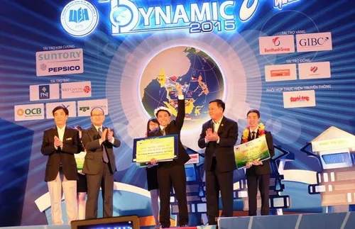 Nguyễn Mậu Hoàng giành giải nhất Dynamic - Sinh viên nhà doanh nghiệp tương lai thứ 12 