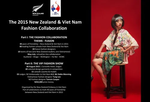 Hợp tác thiết kế thời trang New Zealand - Việt Nam 