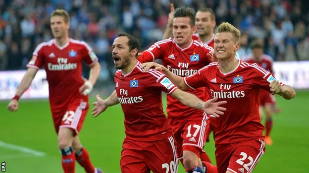Hamburg trụ hạng thành công