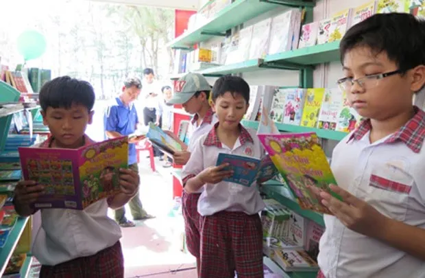 Khai mạc Hội sách Thiếu nhi ngoại thành 2015 ở Hóc Môn