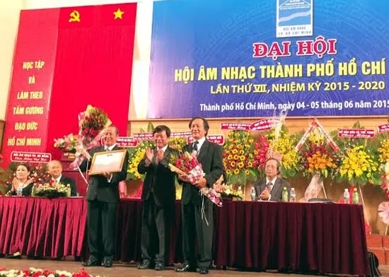 Nhạc sĩ Trần Long Ẩn tái đắc cử Chủ tịch Hội Âm nhạc TP.HCM