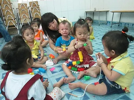 Bình Tân thí điểm giữ trẻ dưới 18 tháng tuổi tại 5 trường