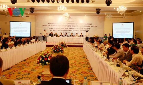 Diễn đàn hợp tác Á - Âu nhất trí tăng cường phối hợp hành động trong quản lý nguồn nước