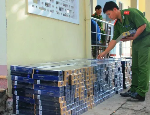 Bắt hơn 20.000 gói thuốc lá lậu