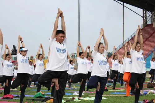 TPHCM: 5.000 người tham gia ngày Quốc tế Yoga