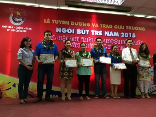 Đài TNND TPHCM đạt 5 giải thưởng Ngòi bút trẻ năm 2015