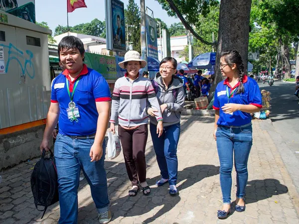 Hôm nay, thí sinh làm thủ tục dự thi THPT quốc gia