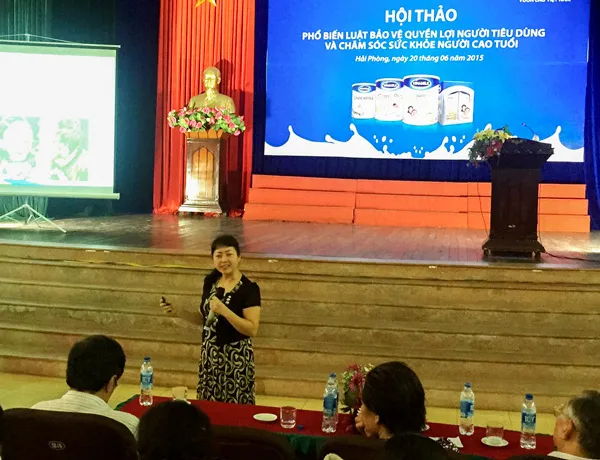 Vinamilk đến với người cao tuổi Bình Dương, Hải Phòng