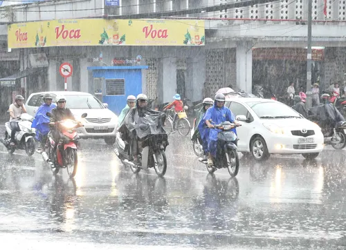 Từ ngày 4/7: Mưa dông xuất hiện trên diện rộng ở Nam bộ