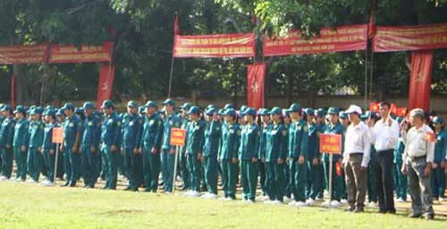 Lực lượng vũ trang quận Tân Phú - Điểm sáng trong phong trào thi đua yêu nước thành phố