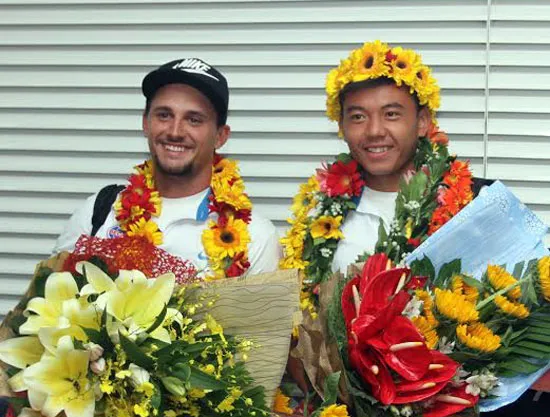 Tay vợt Lý Hoàng Nam được chào đón nồng nhiệt