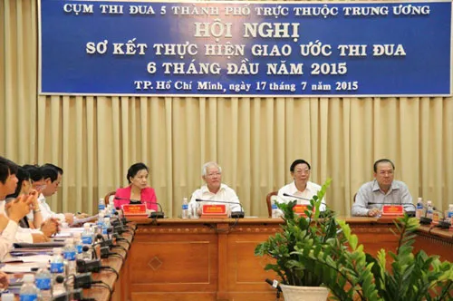 Cụm thi đua 5 TP: đóng góp 51% thu ngân sách cả nước