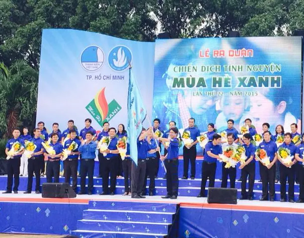 Hơn 8.000 chiến sĩ tham gia chiến dịch Mùa hè xanh 2015